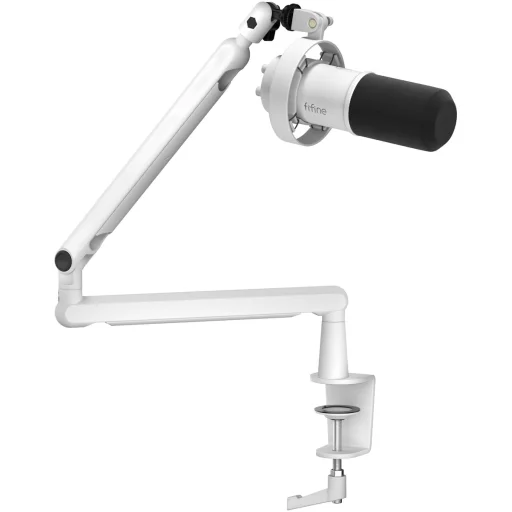 Fifine T688W dynamický mikrofón (biely) - 1