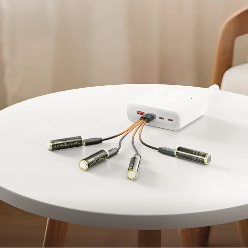 Orico Ener-G EG5C lítium akkumulátor 1.5V 2100mWh AA USB-C tölthető elem, 2 db - 5