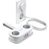 Orico APP 15.5W 5in1 Sieťový rozbočovač 2x AC + 2x USB-A + 1x USB-C - Biely thumbnail