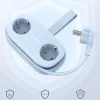Orico AP3 20W GaN 5in1 rozbočovač 2x AC + 2x USB-A + 1x USB-C - modrý thumbnail