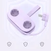 Orico AP3 65W GaN 6 v 1 sieťový rozbočovač 2x AC + 2x USB-A + 2x USB-C - fialový thumbnail