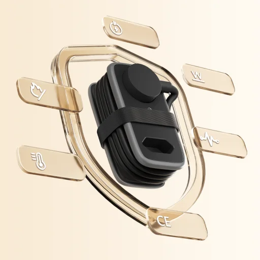 Orico AP3 65W GaN 6in1 sieťová rozvodka 2x AC + 2x USB-A + 2x USB-C - čierna - 12