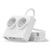 Orico PDC25 25W 6 v 1 Sieťový rozbočovač 2x AC + 2x USB-A + 2x USB-C - Biely thumbnail