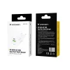 Wozinsky WWC-35W GaN USB-A + USB-C sieťová nabíjačka - biela thumbnail
