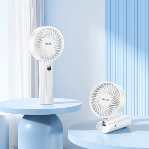 HOCO hordozható kézi ventilátor HX20 fehér - 8