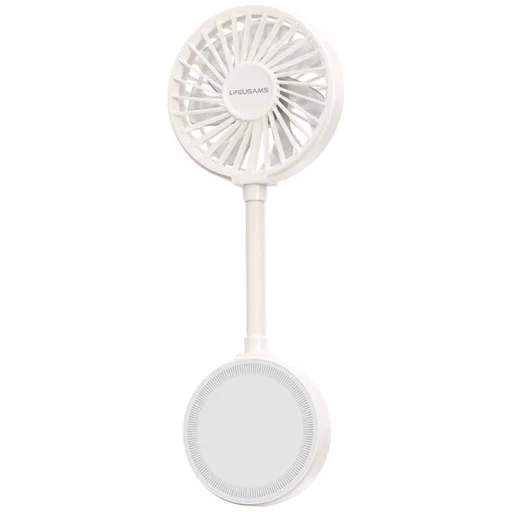 USAMS LiFE LU02 ručný ventilátor biely - 1