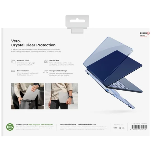 MacBook Neo UNIQ Vero tok színezett indigó - 2