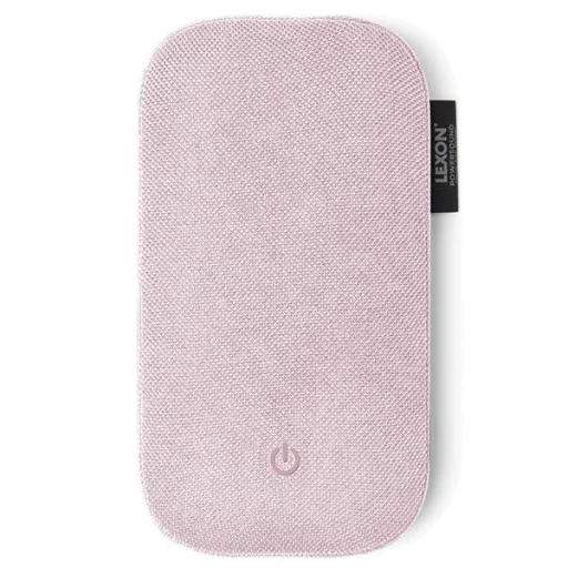 Lexon Powersound bezdrôtová powerbanka 5000 mAh s Bluetooth reproduktorom ružová LA128P - 1