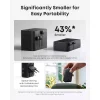 Sieťová nabíjačka Anker Nano Travel, 20W, 3A, 2 x USB-A - 2 x USB-C, Čierna A9215H11 thumbnail