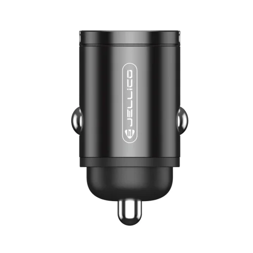 JELLICO F19 nabíjačka do auta PD 30W 1xUSB-C + 1xUSB QC3.0 čierna - 4