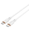 JELLICO B29 USB-C - USB-C PD 60W 1 m biely Type-C USB kábel thumbnail