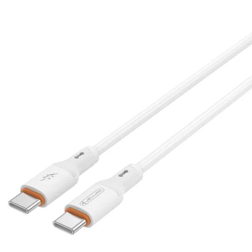 JELLICO B29 USB-C - USB-C PD 60W 1 m biely Type-C USB kábel - 3