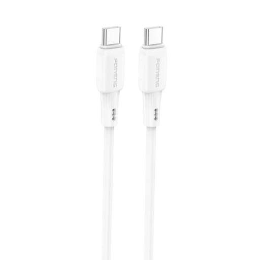 USB-C - USB-C PD 100W 1 m biely USB kábel typu C - 2