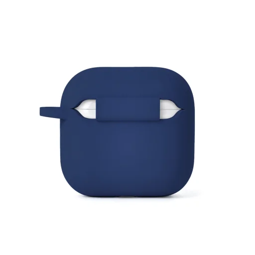 Etteri silikónové puzdro pre AirPods 4 tmavomodré - 3