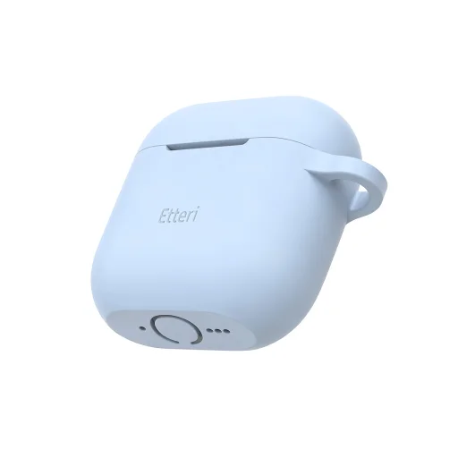 AirPods 4 Etteri silikónové puzdro svetlomodré - 2
