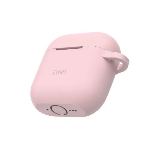 AirPods 4 Etteri silikónové puzdro svetloružové - 2