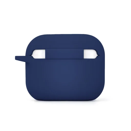 AirPods Pro 3 Etteri tmavomodré silikónové puzdro - 3