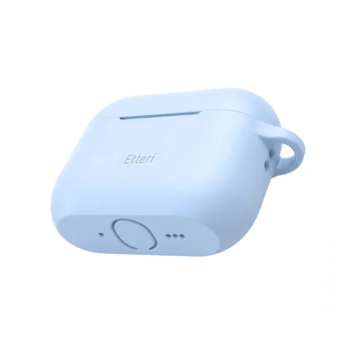 AirPods Pro 3 Etteri silikónové puzdro svetlomodré - 2