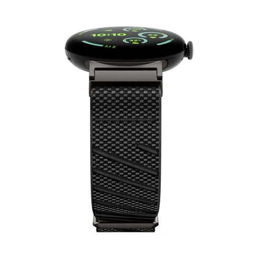 Spigen - Lite Fit X (AMP11421) - Google Pixel Watch 3 / Watch 4 45mm - Čierna, - 4