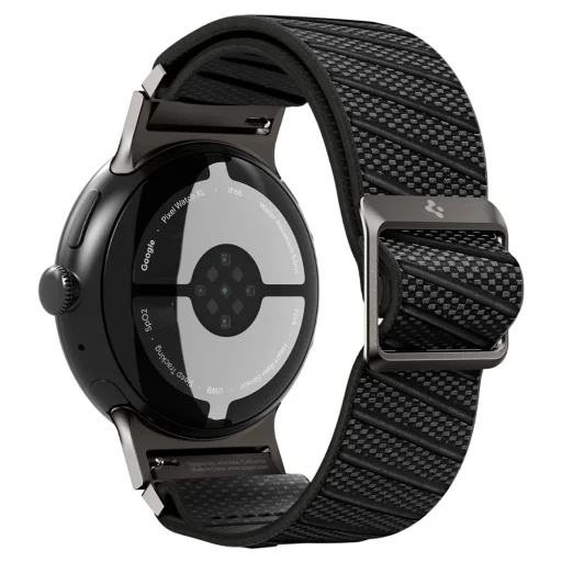 Spigen - Lite Fit X (AMP11421) - Google Pixel Watch 3 / Watch 4 45mm - Čierna, - 1