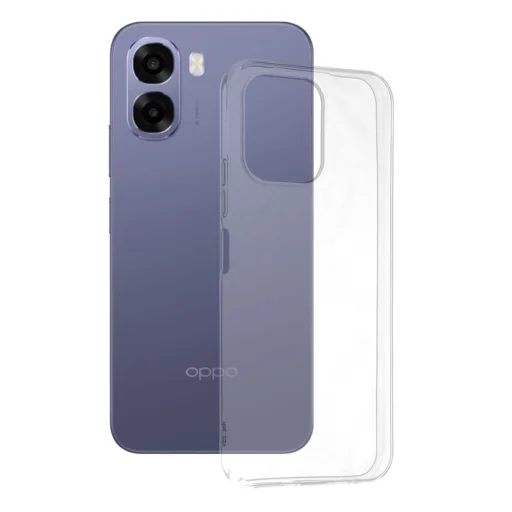 Techsuit - Átlátszó Szilikon - Oppo A6x 4G / A6x 5G - Átlátszó tok - 1