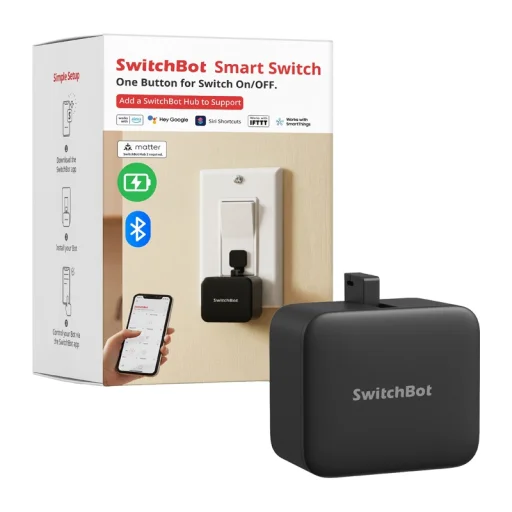 SwitchBot Bot C1 újratölthető fekete - 3