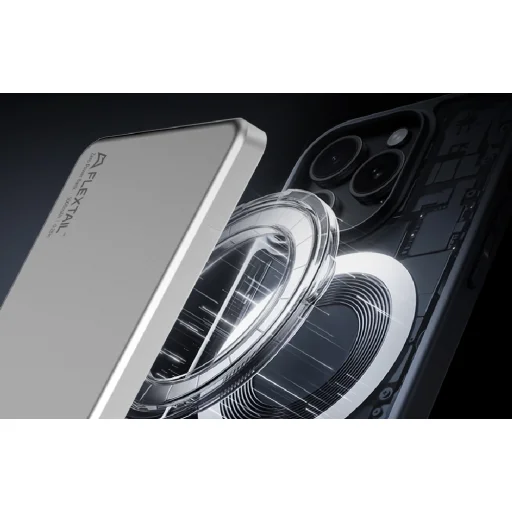Flextail Zero Power Metal 5000 mAh strieborná powerbanka - 6