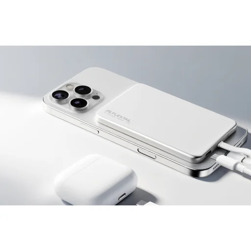 Flextail Zero Power Metal 5000 mAh strieborná powerbanka - 8