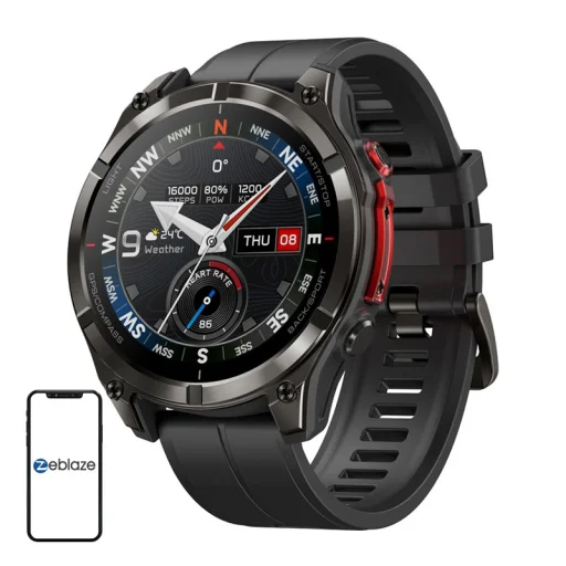 Inteligentné hodinky Zeblaze Stratos 4 Pro (čierne) - 1
