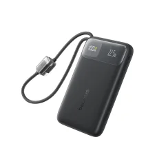 Baseus EnerFill FC11, 20000mAh, 22.5W, QC + PD, Fekete Powerbank