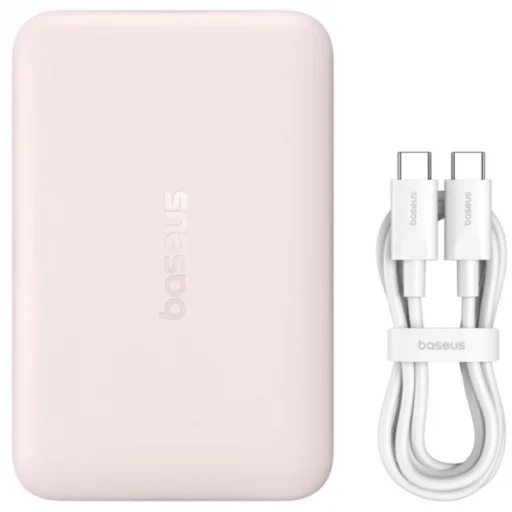 Powerbanka Baseus EnerFill FM11 Ultra-Mini, 10000mAh, 22.5W, PD + FQI, ružová E0026601 - 4