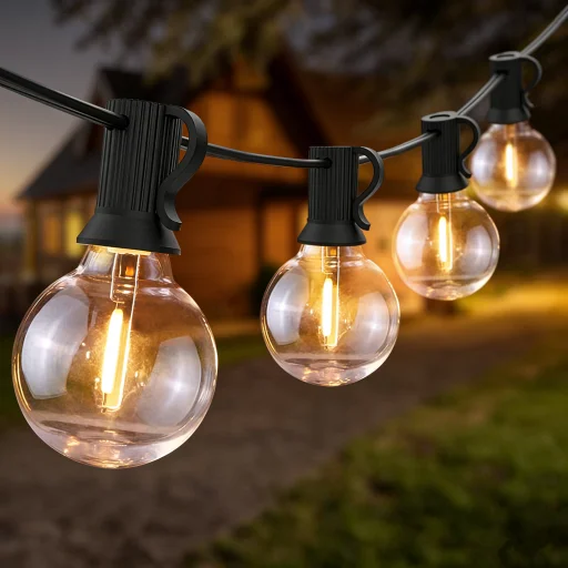 Forever Light SUNARI FLS-180 solárna LED svetelná reťaz 8,5 m s 10+1 čírymi žiarovkami 1800 mAh + diaľkové ovládanie - 1