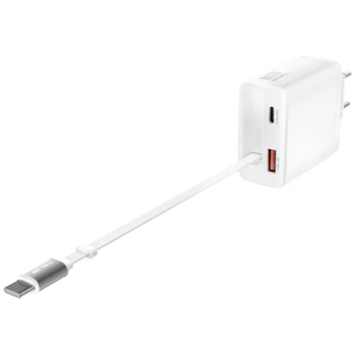 4smarts PDPlug Slim 65W GaN Jojo biely sieťový nabíjací adaptér - 2