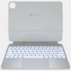 Apple iPad Air 13 (M2 2024 / M3 2025 / M4 2026) Typecase Edge Pro puzdro s klávesnicou strieborné thumbnail