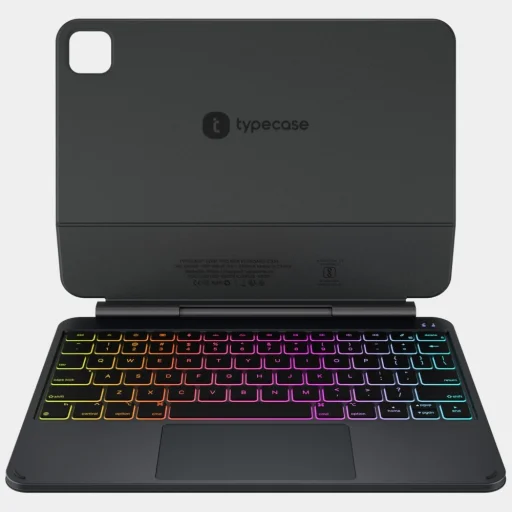 Apple iPad Pro 11" M4 2024 / M5 2025 Typecase Edge Pro puzdro s klávesnicou čierne puzdro - 8