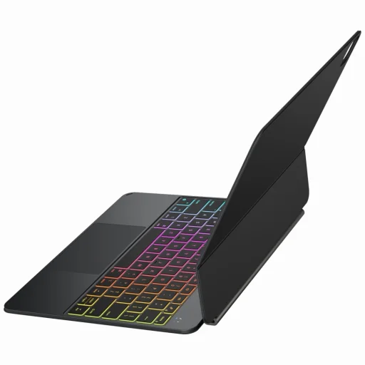 Apple iPad Pro 13" M4 2024 / M5 2025 Typecase Edge Pro puzdro s klávesnicou čierne puzdro - 4