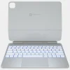Apple iPad Pro 13" M4 2024 / M5 2025 Typecase Edge Pro puzdro s klávesnicou, strieborné thumbnail