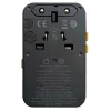 Baseus Travel EnerCore CG11 sieťový USB-C nabíjací adaptér, 70W, 10A, 1 x USB-C - 2 x Schuko - 2 x USB-A, s USB-C káblom, čierny thumbnail