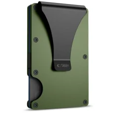 Tech-Protect Thorn RFID puzdro na karty a peňaženka vojenská zelená