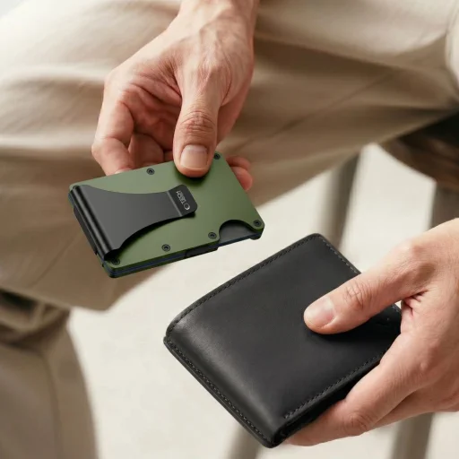 Tech-Protect Thorn RFID puzdro na karty a peňaženka vojenská zelená - 6
