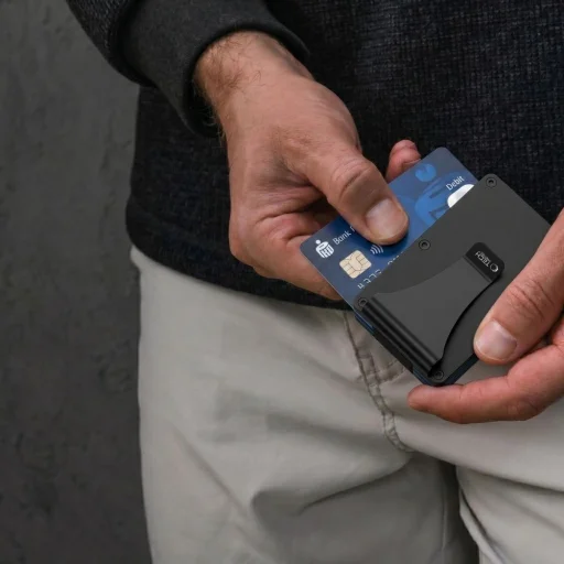 Tech-Protect Thorn RFID puzdro na karty čierne - 7