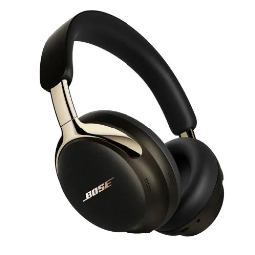 Bose QuietComfort Ultra 2. generációs vezeték nélküli fül köré illeszkedő Bluetooth fejhallgató aktív zajszűréssel, BT 5.4, sivatagi arany, EU - 1