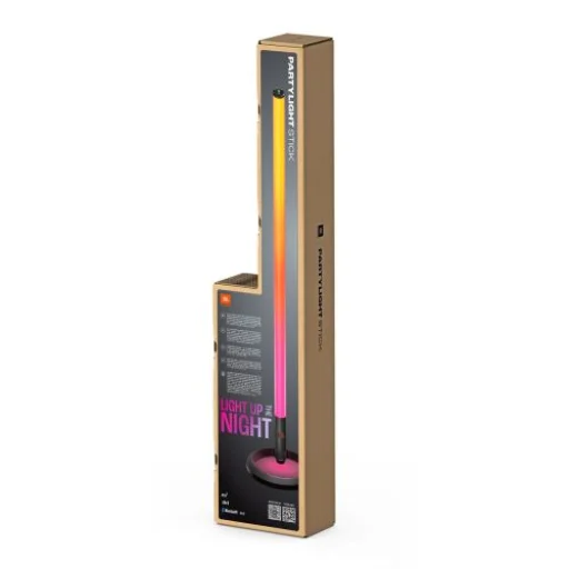 JBL PartyLight Stick Bluetooth RGB dekorációs lámpa, fekete, EU - 1