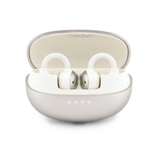Guess Metallic Finish Classic Logo OWS Bezdrôtové slúchadlá Zlaté - 4