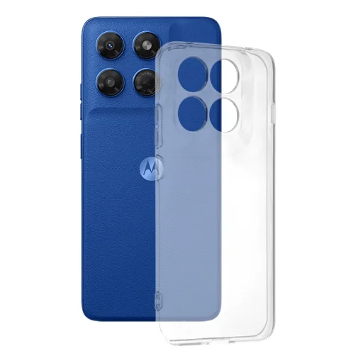 Motorola Moto G37 / G37 Power / G47 Priehľadné puzdro Techsuit Clear Silicone - 1