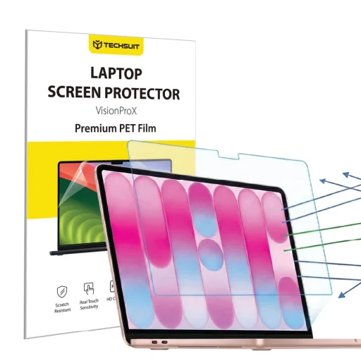 Ochranné sklo MacBook Neo 13" Techsuit VisionProX s filtrom modrého svetla - 1