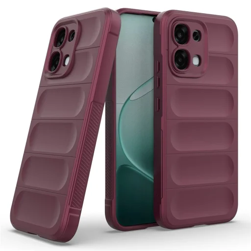 Puzdro Techsuit Magic Shield pre Oppo A6 Pro 4G / A6 Pro 5G, bordové - 2