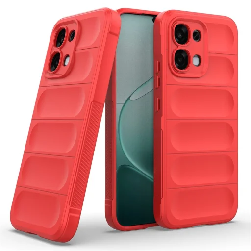 Oppo A6 Pro 4G / A6 Pro 5G Červené puzdro Techsuit - Magic Shield - 3