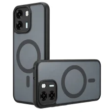 Oppo A6 4G Matt Fekete Techsuit PureFrost MagSafe tok