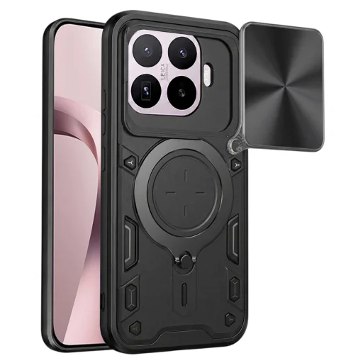 Xiaomi 17T čierne puzdro Techsuit CamGuard Pro - 1